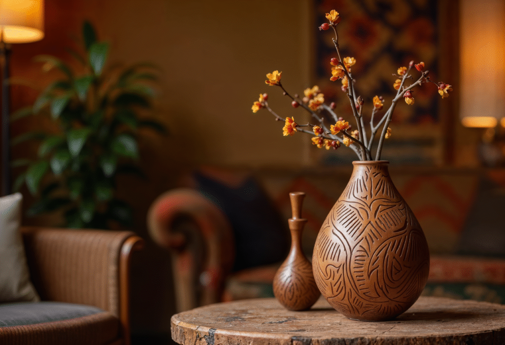 flower vase modern interior